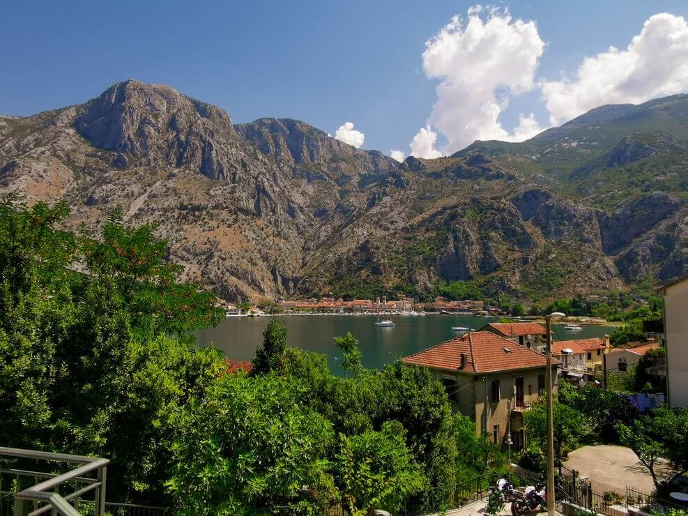 Berge in Kotor Montenegro 